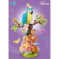 Конструктор «Птичий сад», 1162 детали, 101-17