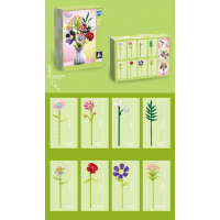 Конструктор «Букет в белой вазе», 730 деталей, 109-2