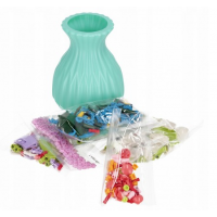 Конструктор «Букет в бирюзовой вазе», 792 детали, 109-3 