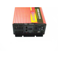 Преобразователь напряжения AR 3000W, 12V–220V, с USB