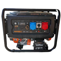 Бензогенератор KingWay KGG8000E-T, 6 кВт, 230 В