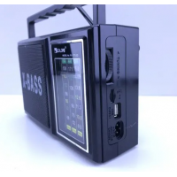 Радиоприемник Golon RX-177LED, MP3, аккумулятор, LED-фонарь