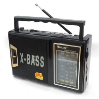 Радиоприемник Golon RX-177LED, MP3, аккумулятор, LED-фонарь