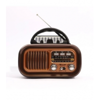 Радиоприемник Golon RX-BT628S, Bluetooth, USB, солнечная панель, 1300 мАч