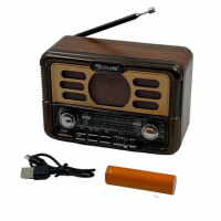 Радиоприемник Golon RX-BT6061S, Bluetooth, солнечная панель