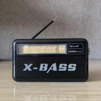 Радиоприемник Golon RX-BT168S, Bluetooth, USB/TF, солнечная панель, фонарь