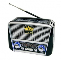 Радиоприемник Golon RX-455S Solar, солнечная панель, аккумулятор