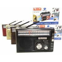 Радиоприемник Golon RX-382BT,  Bluetooth, USB/SD, аккумулятор, LED-фонарь