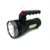 Фонарь ручной аккумуляторный BK-899, с боковым светом, 4 режима, USB