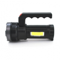 Фонарь ручной аккумуляторный BK-899, с боковым светом, 4 режима, USB