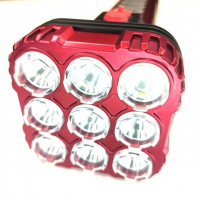 Фонарь HB‑707‑1, 5 режимов, боковой свет, USB и солнечная батарея