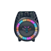 Портативная колонка ESS‑108B, Bluetooth/USB/SD/FM/AUX, светомузыка