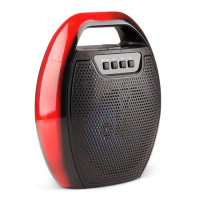 Портативная колонка ESS‑209A, Bluetooth/USB/SD/FM/AUX, светомузыка
