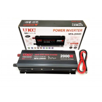 Инвертор с чистой синусоидой UKC NFA-2000D, 12V–220V, 2000 W