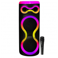 Колонка MS‑2057BT‑W, Bluetooth, 30 Вт × 2