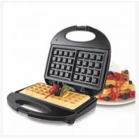 Вафельница электрическая Domotec MS‑7705, 1000 Вт, 2 вафли