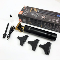 Машинка для стрижки волос и бороды Domotec MS 437 USB, аккумуляторная, 3 насадки