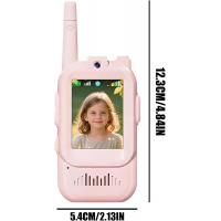Рация детская Video Walkie Talkie с функцией видеосвязи и фото, комплект 2 шт