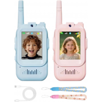 Рация детская Video Walkie Talkie с функцией видеосвязи и фото, комплект 2 шт