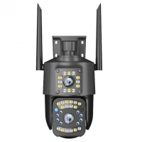 Смарт-камера уличная TS-32W, с двойным объективом, WiFi и RJ45, ночное видение, IP66 Смарт-камера уличная TS-32W, с двойным объективом, WiFi и RJ45, ночное видение, IP66