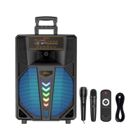 Колонка акустическая ZQS15111, 25 Вт, 15", 2 микрофона