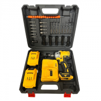 Гайковерт аккумуляторный ударный D-11, 48V, 1/2", с 2 аккумуляторами и набором инструментов Гайковерт аккумуляторный ударный D-11, 48V, 1/2", с 2 аккумуляторами и набором инструментов