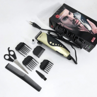 Машинка для стрижки Domotec MS‑3303, 220 В, 12 Вт с комплектом насадок