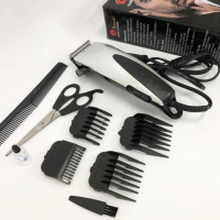 Машинка для стрижки Domotec MS‑3305, 220 В, 10 Вт, 4 насадки