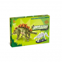 Детский конструктор "Стегозавр Окаменелости", 612004, 894 детали, пластиковый Детский конструктор "Стегозавр Окаменелости", 612004, 894 детали, пластиковый