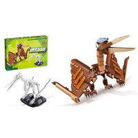 Конструктор «Птерозавр + окаменелости», 612006, 743 детали