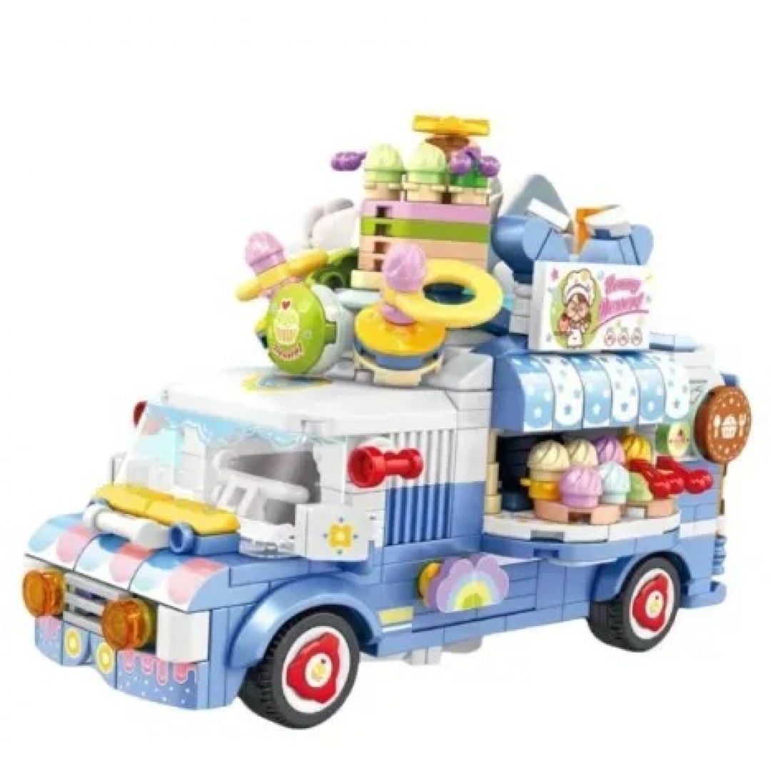 Конструктор «Тележка с десертами 12 в 1», 633078, 575 деталей Конструктор «Тележка с десертами 12 в 1», 633078, 575 деталей