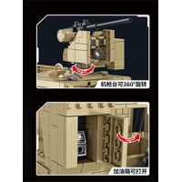 Конструктор «Бронированная машина JLTV», 628013, 2479 деталей