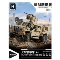 Конструктор «Бронированная машина JLTV», 628013, 2479 деталей