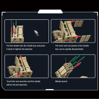 Конструктор “Пусковая установка M983”, 628014, 2566 деталей