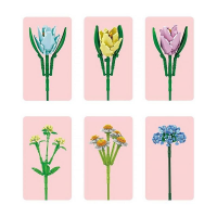 Конструктор «Букет тюльпанов», 655008, 837 деталей Конструктор «Букет тюльпанов», 655008, 837 деталей