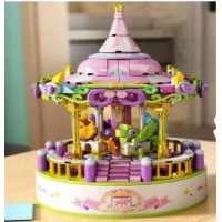 Конструктор «Музыкальная шкатулка-карусель», 656009, 430 деталей
