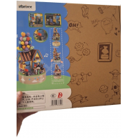 Конструктор «Музыкальная шкатулка-домик с воздушными шарами», 656014, 528 деталей