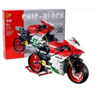 Конструктор «Мотоцикл Ducati 1299», 672001, 803 детали