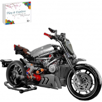 Конструктор «Мотоцикл Летающий метеор - 1260», 672002, 827 деталей
