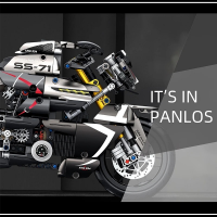 Конструктор «Скоростной мотоцикл Street Fighter BK», 672007, 1056 деталей Конструктор «Скоростной мотоцикл Street Fighter BK», 672007, 1056 деталей