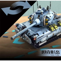 Конструктор «Робот‑танк 2 в 1», 675006, 779 деталей