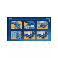 Конструктор «Космическая ракетная станция», 691009, 712 деталь