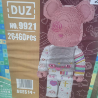 Конструктор «Медвежонок в цветах», 9921, 26 460 деталей