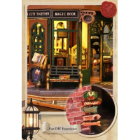 Конструктор «Книжный магазин Сумерки», ES017‑B, 24×19×18 см