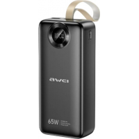 Моб. зарядка Power Bank Awei PA-34, 30000 mAh, PD 65 W