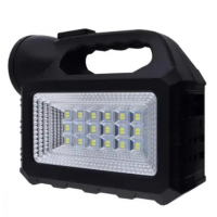Портативная станция для зарядки GD 101, с солнечной панелью и 3 LED лампами