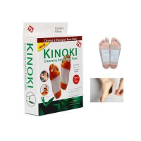 Пластырь детоксикационный для ног Kinoki Cleansing Detox Foot Pads, 10 шт