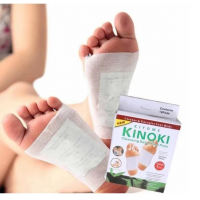 Пластырь детоксикационный для ног Kinoki Cleansing Detox Foot Pads, 10 шт