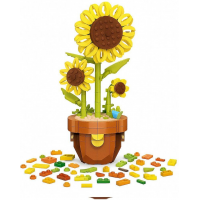 Конструктор «Подсолнухи в горшке», NO.116, 359 деталей