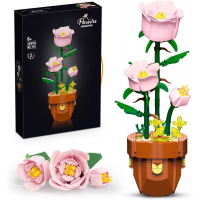 Конструктор «Розовые розы», NO.116-3, 344 детали